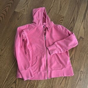 BCBG Maxazaria 100 percent cotton pink sweatshirt
Fits like a women’s Medium
